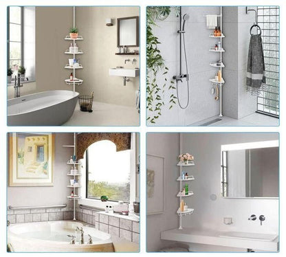 رف زاوية للحمام –أناقة وتنظيم في كل زاوية