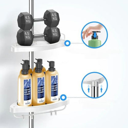 رف زاوية للحمام –أناقة وتنظيم في كل زاوية